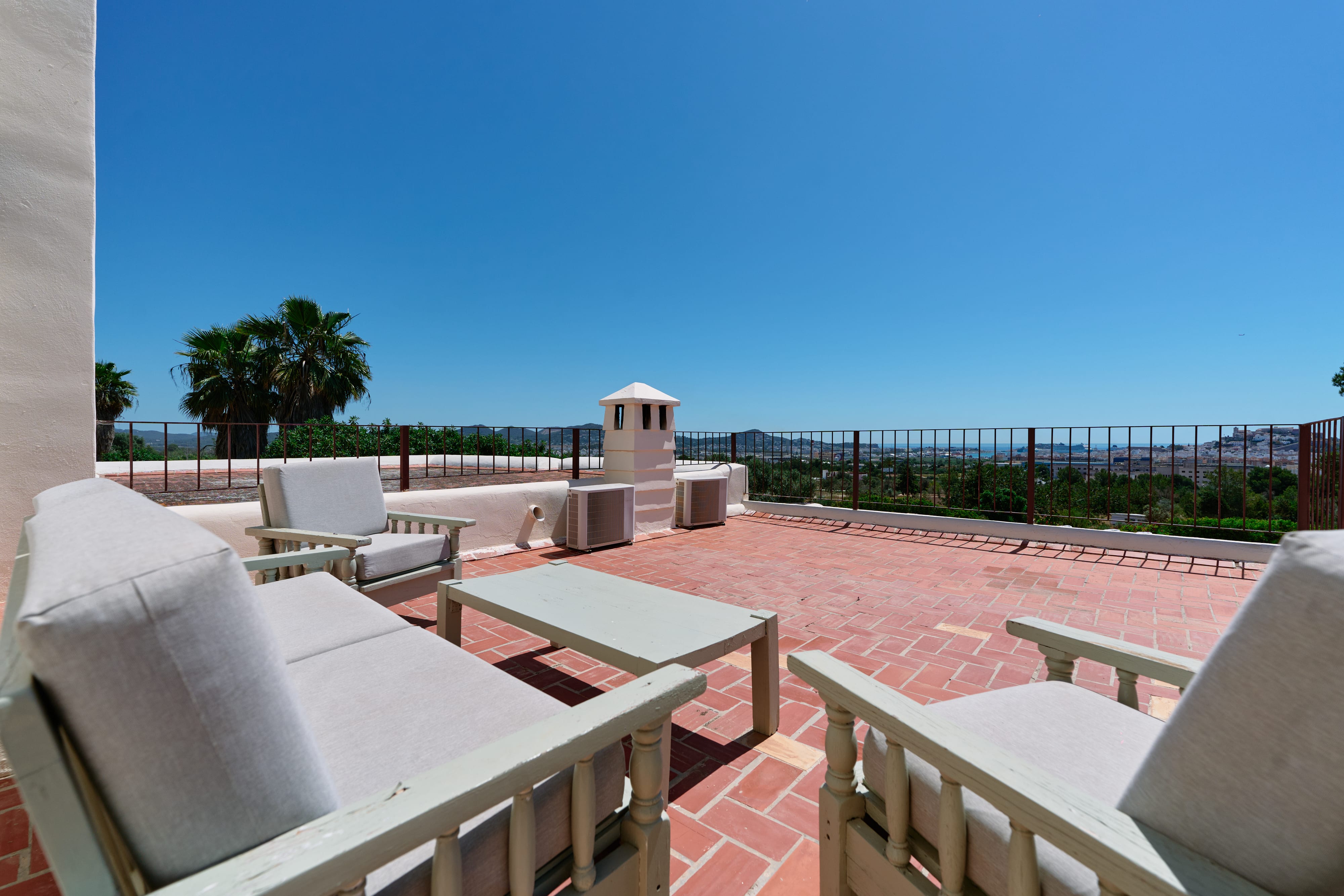 Terraza superior con vistas panorámicas